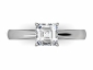 Engagement ring SWF08 birds eye view
