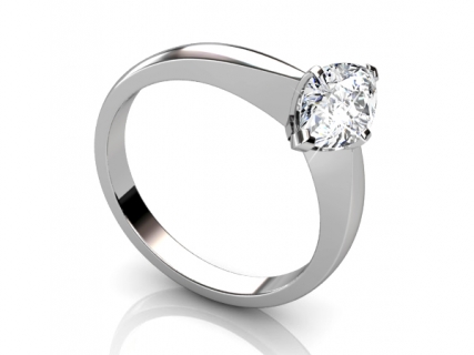 Marquise Diamond solitaire rings SWF05 profile view