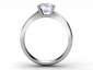 Diamond Engagement rings SWP33 through finger vo