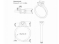 womans rings SWP40 CAD view