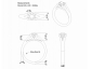 spit shank engagement rings SWR15 CAD view