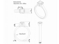 Diamond Rings SYR31 profile CAD image 