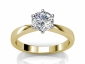 Engagement ring SYR69 raised view 
