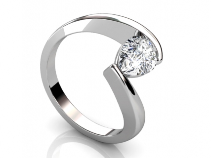 Engagement rings SPAF02 profile view
