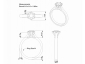 Diamond ring SPAR20 CAD view