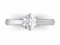 engagement ring SPAR25 birds eye view