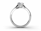 Diamond ring SPAR68 through finger view