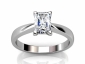 Radiant Diamond Cut Rings SPF06 raised view 