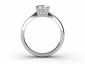Diamond ring SPP52 engagement through finger view