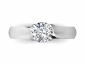diamond ring solitaire SPR28 birds eye view