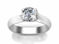 diamond ring solitaire SPR28 raised view 