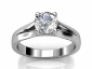 engagement rings SPR67  raised view
