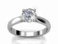 engagement ring SPR68  raised view