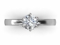 diamond engagement rings SPR69 birds eye view 