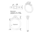 Platinum SAPA49 Tilogy Ring CAD  